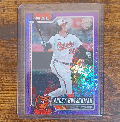 Topps 2026 Series 2 Adley Rutschman Orioles #358 Purple Serial 007/250