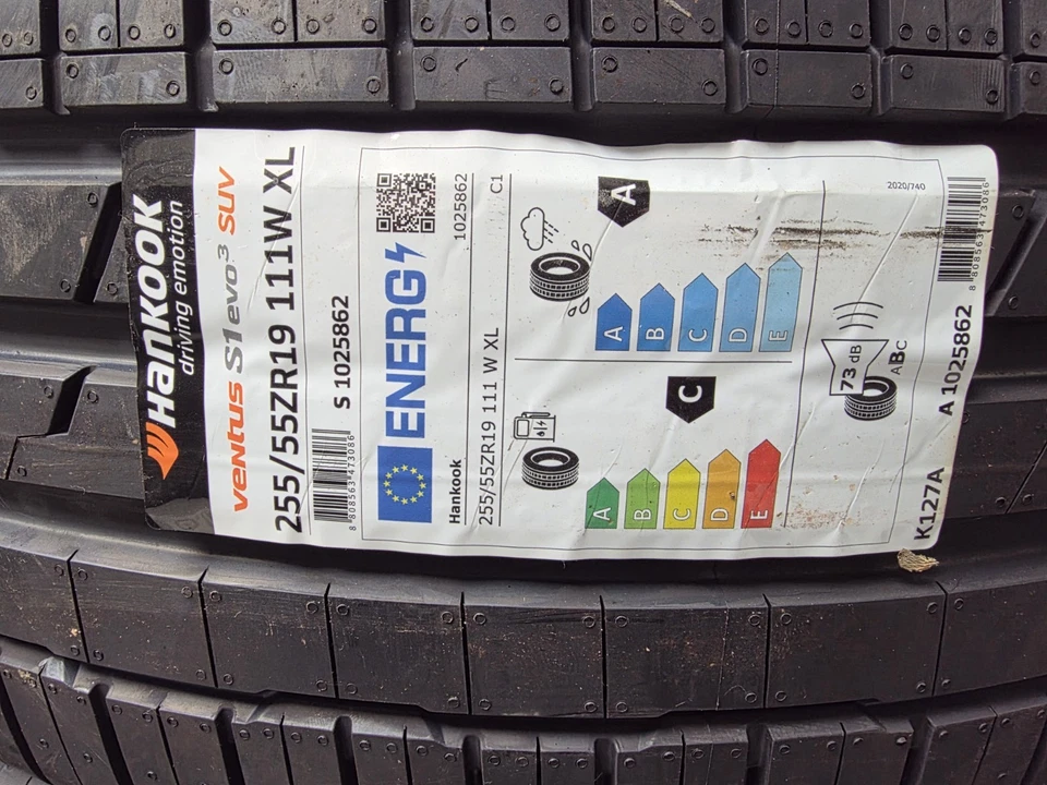 4x Hankook Ventus S1 Evo3 SUV 255/55 R19 111W XL NEU DOT 4124 Sommerreifen - Bild 2 von 3