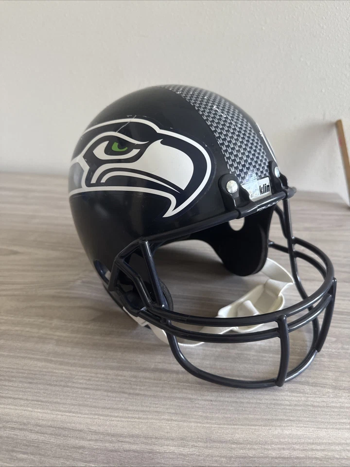 Casco réplica Seatlle Seahawks NFL por Franklin juvenil juguete casco de fútbol americano Foto 2 de 4