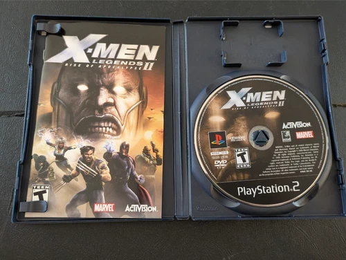 X-Men Legends - PlayStation 2 PS2 - CIB Complete w/ Manual Black Label