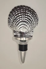 Mariposa Scallop Bottle Stopper NIB Wine - 879