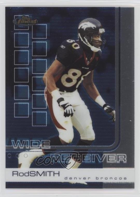 2002 Topps Finest Rod Smith #45 1n60
