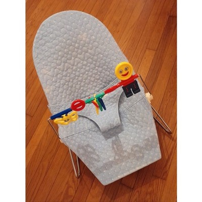 Vintage 90s Summer Infant Playtime Bouncer Seat with Toy Bar Stars Retro