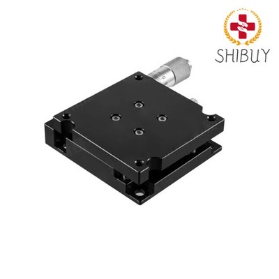1PC Manual Rotary Positioning Stage ELF21-60, 60x60mm Rotation Sliding Table