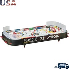 Classic Table Top Rod Hockey Game Easy Assembly 2 Player Fun Indoor Sports New