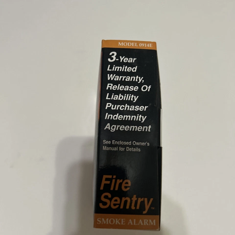 ALARMA DE HUMO Fire Sentry 2 Modelo 0914E alimentada por batería de 9v española incluida  Foto 4 de 4