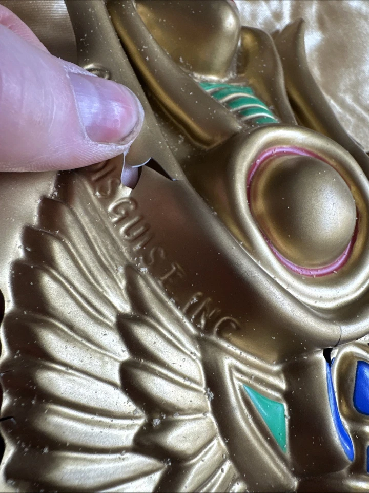 Vestido Cabeza Cleopatra Elegante Disfraz Halloween Adulto Accesorio Foto 3 de 4