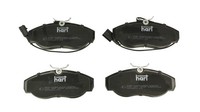 Vorderachse Hart 215 927 Bremsbelagsatz, Scheibenbremse FüR CitroËN,Fiat,Peugeot