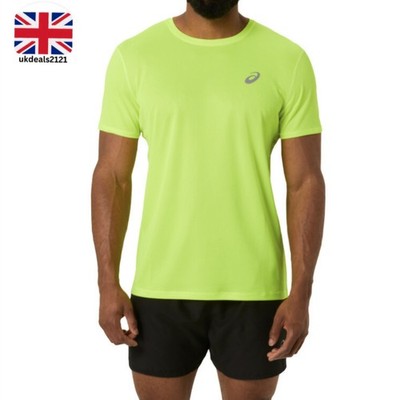 Asics Herren CORE SS TOP XL Gym Laufen Radfahren T-Shirt Regular Fit Brandneu