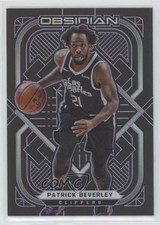 2020-21 Panini Obsidian Electric Etch Purple 90/99 Patrick Beverley #66 0i7z