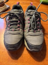 Gelert Horizon Low (Charcoal And Pink) Waterproof Hiking Shoe