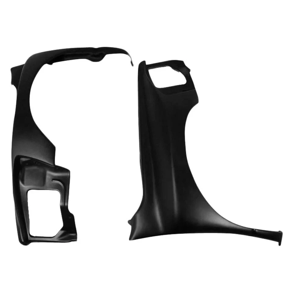 For Dodge Ram 1500 06-08 Off Road Bulge Style Fiberglass Front Fenders Unpainted - Image 3 of 4