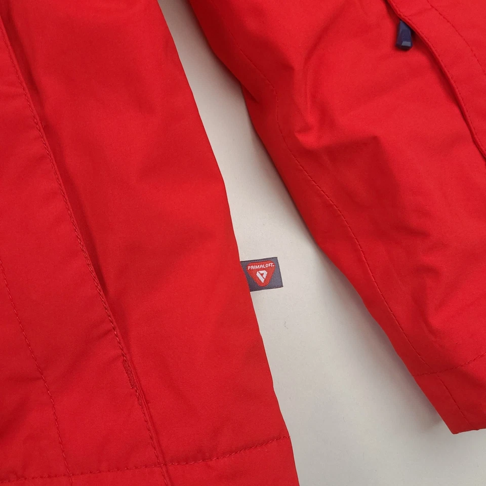 Helly Hansen Jacket Mens XL Red Helly Tech Performance Primaloft Recco H2Flow - Image 4 of 4