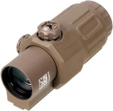 EOTech G-Series G33 3x Magnifier w/No Mount, Tan, G33.NMTAN