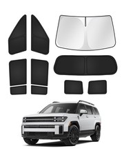 Canvcle Sunshades for Hyundai Santa Fe 2024-2026 Windshield Sun Visor 10-Piece S