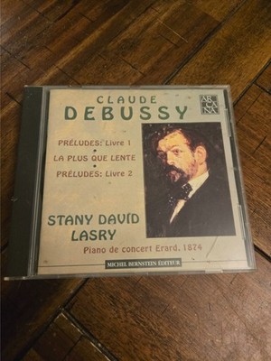 Stany David Lasry. Debussy. L'ceuvre De Piano. Tome III. Preludes ARCANA 1997