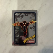 2025 Topps Chrome Marvel - Sunfire #22
