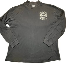 Chicago Fire Dept CFD Long Sleeve Tee Mens Medium First Responder