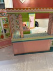 Rare VINTAGE 1964 Barbie Dream Kitchen Dinette House Corning Ware Curtains Linen — photo 5
