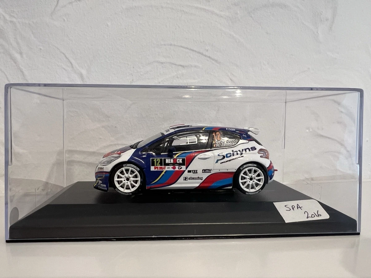 Miniature IXO Modifiée – Peugeot 208 R2 Cévennes 2021, 1/43, En Boîte