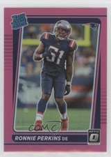 2021 Panini Donruss Optic Rated Rookie Pink Prizm Ronnie Perkins #283 0tj4