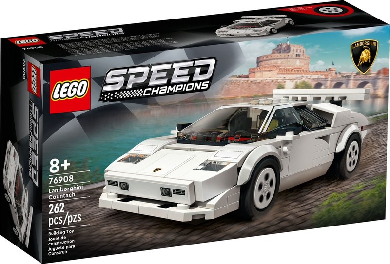 LEGO SPEED CHAMPIONS “Lamborghini Countach” (76908) NEW & SEALED - BOX PERFECT