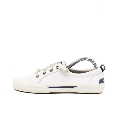 Sperry Damen STS85749 Schuhe Weiß Synthetik Low-Top Top-Sider Sneaker EU 37