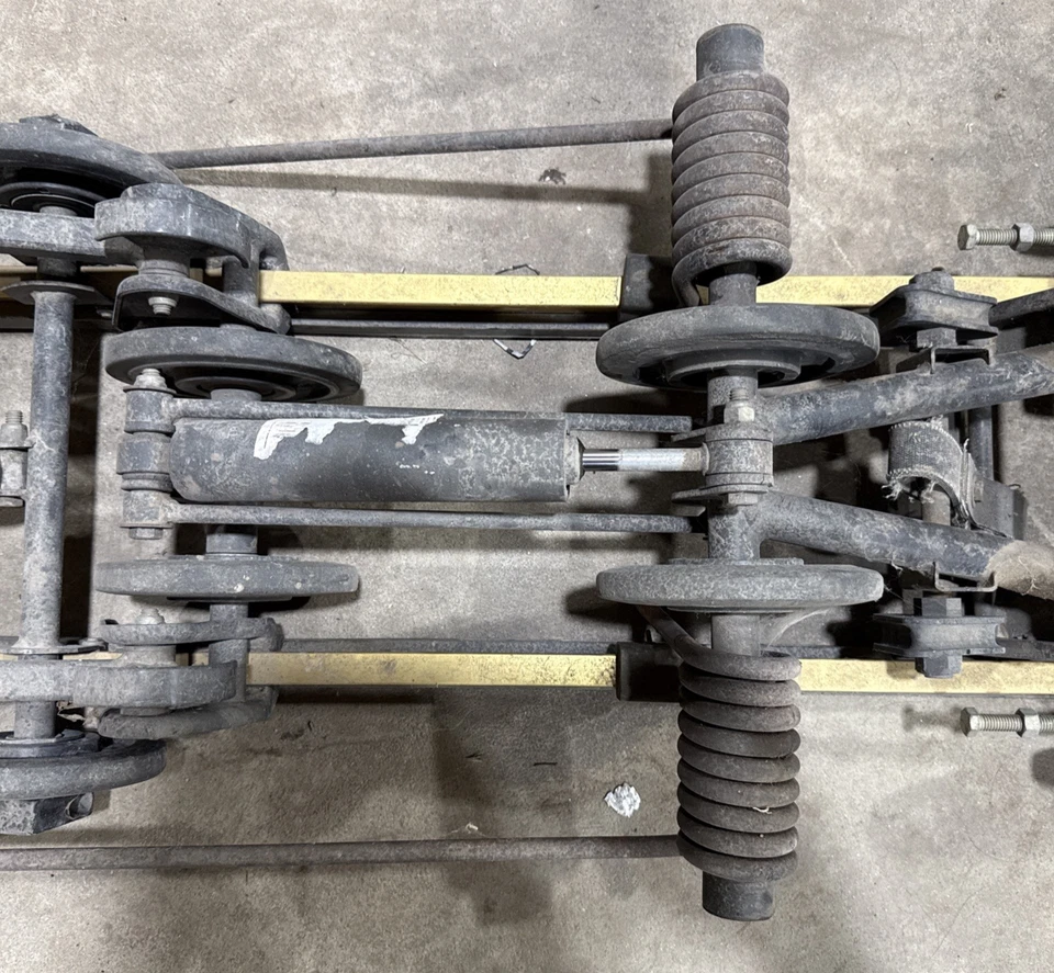 1989 Arctic Cat El Tigre Ext Rear Back Frame Skid Suspension - Image 3 of 4