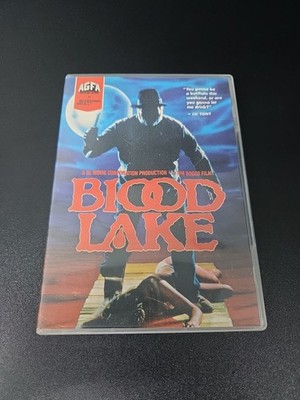 Blood Lake Dvd 1987 Film AGFA Bleeding Skull OOP RARE EX
