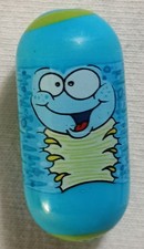 VINTAGE RETIRED SPINMASTER 2004 MIGHTY BEANZ SERIES 3 NUMBER 134 CATERPILLA BEAN