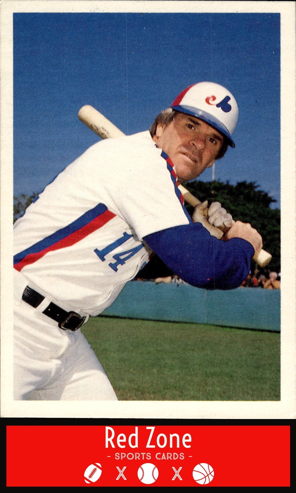 1985 Renata Galasso Pete Rose - #92 Pete Rose NM Set Break.