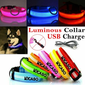 flashing dog collars ebay