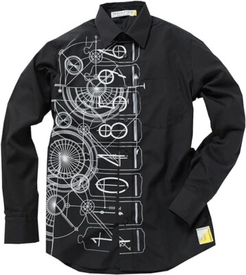 STEINS;GATE 0 Shirt Long Sleeve Black XL Size Unisex Japan Limited