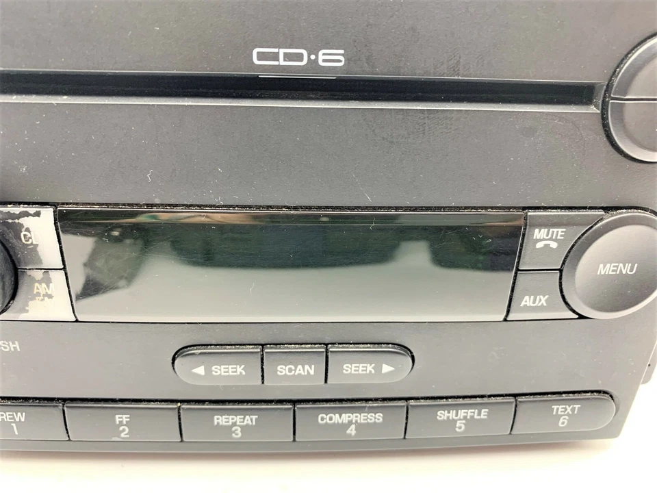 OEM 04-07 Mercury Monterey Montego AM FM Receptor MP3 6 Reproductor Cambiador Foto 4 de 4