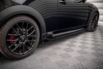 Maxton Design Seitenschweller Ansatz (Paar) V.2 passend für Mini Cooper John Coo