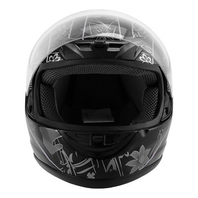 DOT Flip up Full Face Motorcycle Helmet Street Motocross S M L XL Adult