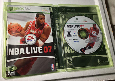 NBA Live 07 (Microsoft Xbox 360, 2006) CLEAN TESTED 14633152807