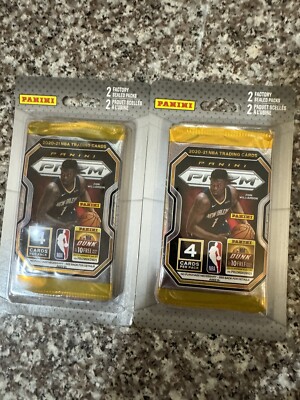 20-2021 Panini Prizm NBA Blister 2 Sealed Packs ( Lot of 2)   Edwards Rookie?
