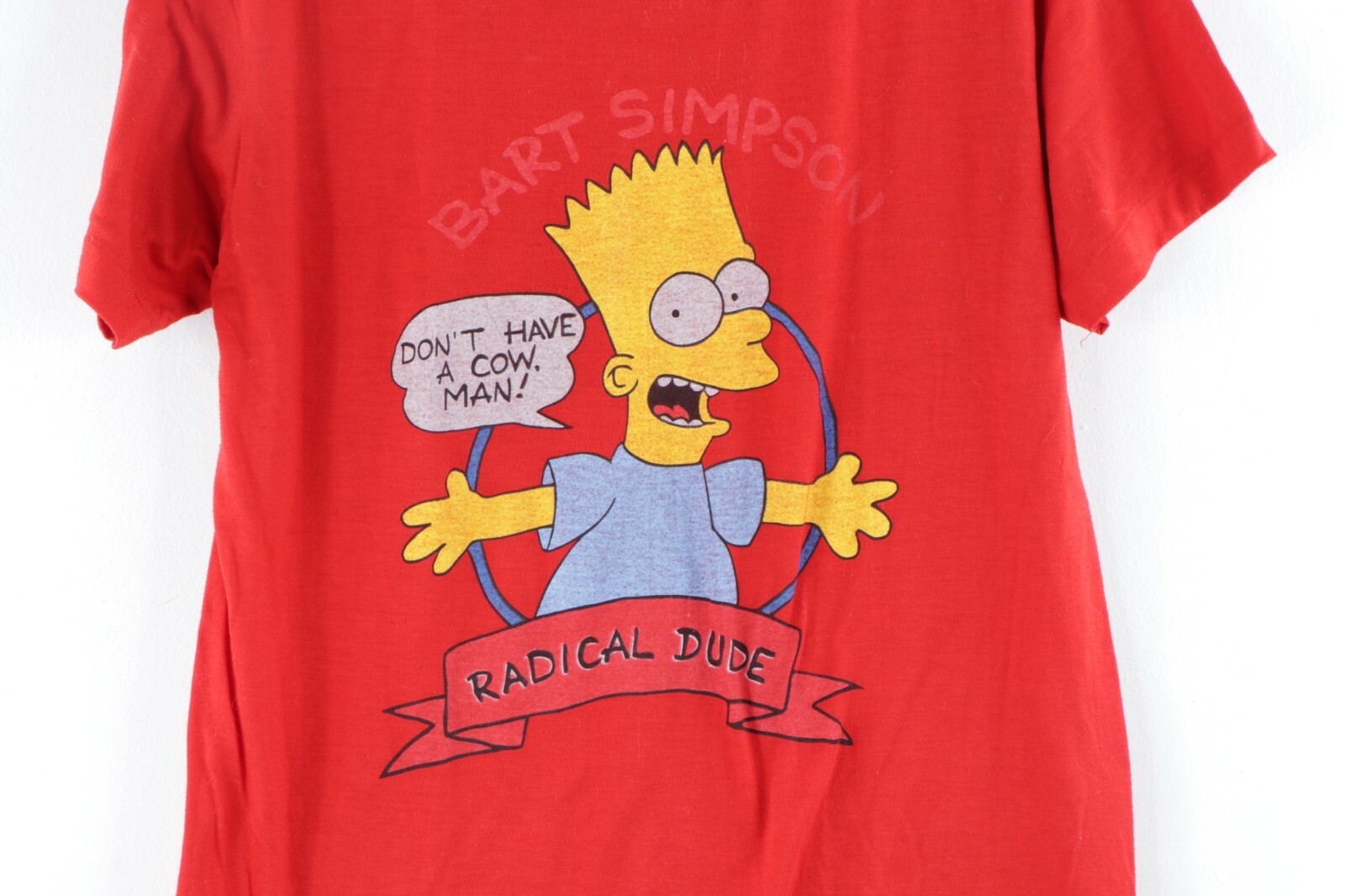 red bart simpson shirt