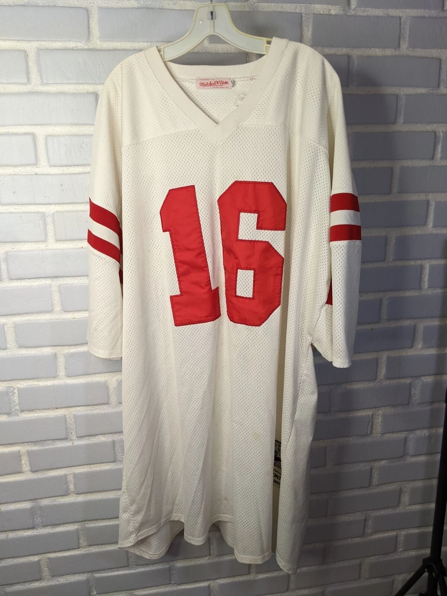 VTG Mitchell & Ness San Francisco 49ers Joe Montana 16 Jersey Sz