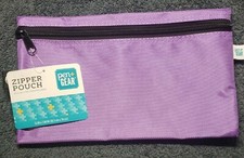 Zipper Pouch -Purple