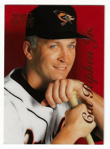 Cal Ripken Jr. 1996 Select Certified RED SSP #53 HOF RARE PARALLEL ...