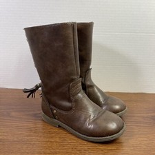 Girls Rampage Lil Barbara Boots Size 9M Brown