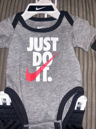 Nike Air Jordan baby boy Tick Vest Body Suit Shorts Set size newborn NWT - Picture 15 of 18