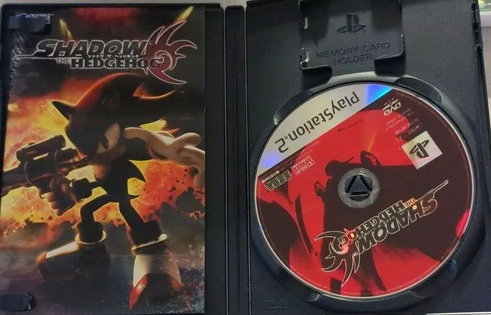 PS2 PlayStation 2 Shadow the Hedgehog Japan Video Game USED