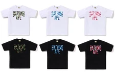 A BATHING APE Men's ABC CAMO NYC LOGO TEE 1L30110011 z