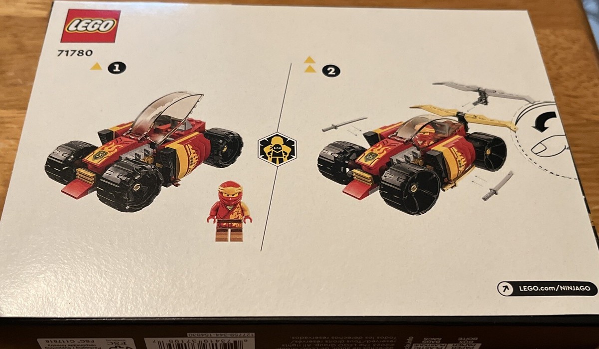 ん。 LEGO NINJAGO: Kai'S Ninja Race Car Evo (71780), New and