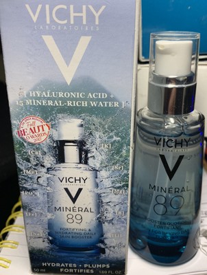 vichy mineral 89 daily skin booster serum and moisturizer