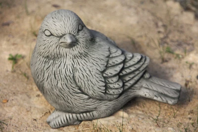 TIERFIGUR VOGEL als STEINFIGUR FIGUR TIER TIERE FROSTFEST NEU VÖGEL DEKO DE-85 - Bild 1 von 4