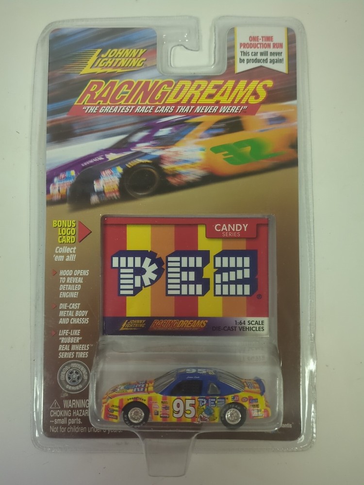 PEZ Candy Vintage Johnny Lightning 1998 Race Car #95